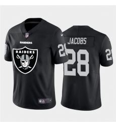 Nike Las Vegas Raiders 28 Josh Jacobs Black Team Big Logo Vapor Untouchable Limited Jersey Nike Las Vegas Raiders 28 Josh Jacobs Black Team Big Logo Vapor Untouchable Limited Jersey