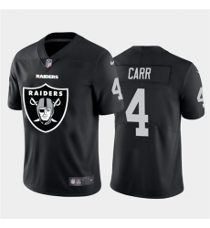 Nike Las Vegas Raiders 4 Derek Carr Black Team Big Logo Vapor Untouchable Limited Jersey Nike Las Vegas Raiders 4 Derek Carr Black Team Big Logo Vapor Untouchable Limited Jersey