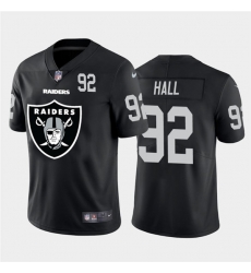 Nike Las Vegas Raiders 92 P J Hall Black Team Big Logo Number Vapor Untouchable Limited Jersey Nike Las Vegas Raiders 92 P J Hall Black Team Big Logo Number Vapor Untouchable Limited Jersey
