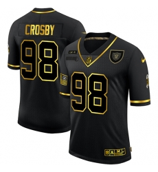 Nike Las Vegas Raiders 98 Maxx Crosby Black Gold 2020 Salute To Service Limited Jersey Nike Las Vegas Raiders 98 Maxx Crosby Black Gold 2020 Salute To Service Limited Jersey