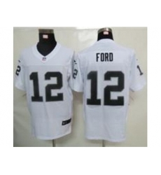 Nike Oakland Raiders 12 Jacoby Ford White Elite NFL Jersey Nike Oakland Raiders 12 Jacoby Ford White Elite NFL Jersey