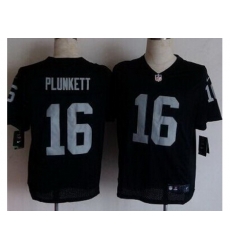 Nike Oakland Raiders 16 Jim Plunkett Black Elite NFL Jersey Nike Oakland Raiders 16 Jim Plunkett Black Elite NFL Jersey