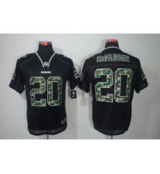 Nike Oakland Raiders 20 Darren McFadden Black Elite Lights Out Camo Number NFL Jersey Nike Oakland Raiders 20 Darren McFadden Black Elite Lights Out Camo Number NFL Jersey