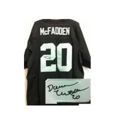 Nike Oakland Raiders 20 Darren McFadden Black Elite Signed NFL Jersey Nike Oakland Raiders 20 Darren McFadden Black Elite Signed NFL Jersey