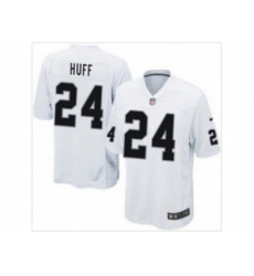 Nike Oakland Raiders 24 Michael Huff white game NFL Jersey Nike Oakland Raiders 24 Michael Huff white game NFL Jersey