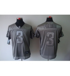 Nike Oakland Raiders 3 Carson Palmer Grey Elite Shadow NFL Jersey Nike Oakland Raiders 3 Carson Palmer Grey Elite Shadow NFL Jersey