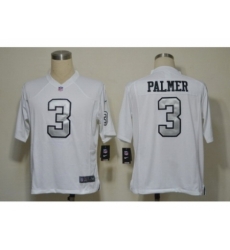 Nike Oakland Raiders 3 Carson Palmer White Game Silver Number NFL Jersey Nike Oakland Raiders 3 Carson Palmer White Game Silver Number NFL Jersey