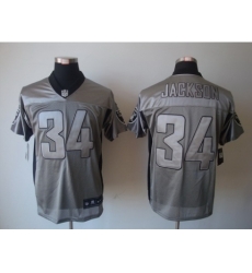 Nike Oakland Raiders 34 Bo.Jackson Grey Elite Shadow NFL Jersey Nike Oakland Raiders 34 Bo.Jackson Grey Elite Shadow NFL Jersey
