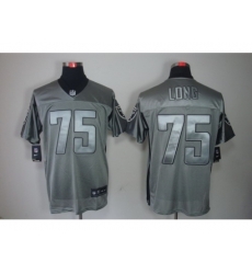 Nike Oakland Raiders 75 Howie Long Grey Elite Shadow NFL Jersey Nike Oakland Raiders 75 Howie Long Grey Elite Shadow NFL Jersey