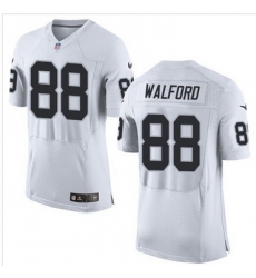 Nike Oakland Raiders #88 Clive Walford White Men 27s Stitched NFL New Elite Jersey Nike Oakland Raiders #88 Clive Walford White Men 27s Stitched NFL New Elite Jersey