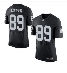 Nike Oakland Raiders #89 Amari Cooper Black Team Color Men 27s Stitched NFL New Elite Jersey Nike Oakland Raiders #89 Amari Cooper Black Team Color Men 27s Stitched NFL New Elite Jersey