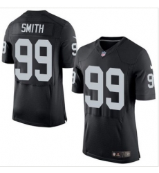 Nike Oakland Raiders #99 Aldon Smith Black Team Color Men 27s Stitched NFL New Elite Jersey Nike Oakland Raiders #99 Aldon Smith Black Team Color Men 27s Stitched NFL New Elite Jersey