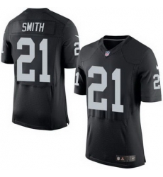 Nike Raiders #21 Sean Smith Black Team Color Mens Stitched NFL New Elite Jersey Nike Raiders #21 Sean Smith Black Team Color Mens Stitched NFL New Elite Jersey