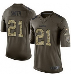 Nike Raiders #21 Sean Smith Green Mens Stitched NFL Limited Salute to Service Jersey Nike Raiders #21 Sean Smith Green Mens Stitched NFL Limited Salute to Service Jersey