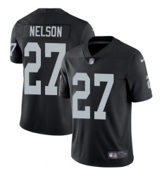 Nike Raiders #27 Reggie Nelson Black Team Color Mens Stitched NFL Vapor Untouchable Limited Jersey Nike Raiders #27 Reggie Nelson Black Team Color Mens Stitched NFL Vapor Untouchable Limited Jersey