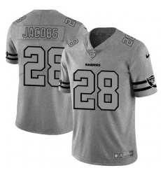 Nike Raiders 28 Josh Jacobs 2019 Gray Gridiron Gray Vapor Untouchable Limited Jersey Nike Raiders 28 Josh Jacobs 2019 Gray Gridiron Gray Vapor Untouchable Limited Jersey
