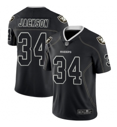 Nike Raiders 34 Bo Jackson Black Shadow Legend Limited Jersey Nike Raiders 34 Bo Jackson Black Shadow Legend Limited Jersey