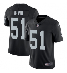 Nike Raiders #51 Bruce Irvin Black Team Color Mens Stitched NFL Vapor Untouchable Limited Jersey Nike Raiders #51 Bruce Irvin Black Team Color Mens Stitched NFL Vapor Untouchable Limited Jersey