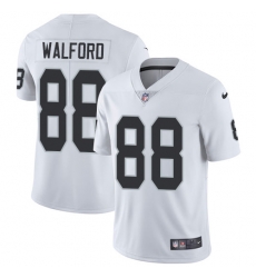 Nike Raiders #88 Clive Walford White Mens Stitched NFL Vapor Untouchable Limited Jersey Nike Raiders #88 Clive Walford White Mens Stitched NFL Vapor Untouchable Limited Jersey