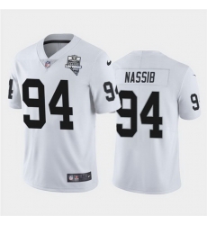 Nike Raiders 94 Carl Nassib White 2020 Inaugural Season Vapor Untouchable Limited Jersey Nike Raiders 94 Carl Nassib White 2020 Inaugural Season Vapor Untouchable Limited Jersey