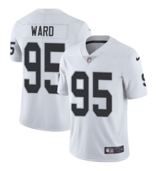 Nike Raiders #95 Jihad Ward White Mens Stitched NFL Vapor Untouchable Limited Jersey Nike Raiders #95 Jihad Ward White Mens Stitched NFL Vapor Untouchable Limited Jersey