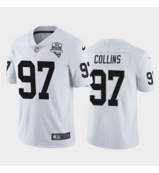 Nike Raiders 97 Maliek Collins White 2020 Inaugural Season Vapor Untouchable Limited Jersey Nike Raiders 97 Maliek Collins White 2020 Inaugural Season Vapor Untouchable Limited Jersey