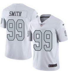 Nike Raiders #99 Aldon Smith White Mens Stitched NFL Limited Rush Jersey Nike Raiders #99 Aldon Smith White Mens Stitched NFL Limited Rush Jersey
