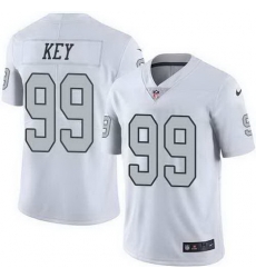 Nike Raiders 99 Arden Key White Color Rush Limited Jersey Nike Raiders 99 Arden Key White Color Rush Limited Jersey