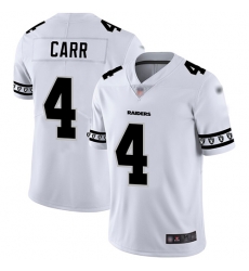 Raiders 4 Derek Carr White Mens Stitched Football Limited Team Logo Fashion Jersey Raiders 4 Derek Carr White Mens Stitched Football Limited Team Logo Fashion Jersey