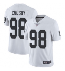 Raiders 98 Maxx Crosby White Men Stitched Football Vapor Untouchable Limited Jersey Raiders 98 Maxx Crosby White Men Stitched Football Vapor Untouchable Limited Jersey