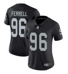 Raiders 96 Clelin Ferrell Black Team Color Women Stitched Football Vapor Untouchable Limited Jersey Raiders 96 Clelin Ferrell Black Team Color Women Stitched Football Vapor Untouchable Limited Jersey