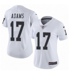 Women Las Vegas Raiders 17 Davante Adams White Vapor Untouchable Limited Stitched Jersey Women Las Vegas Raiders 17 Davante Adams White Vapor Untouchable Limited Stitched Jersey