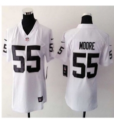 women New Raiders #55 Sio Moore White NFL Elite Jersey women New Raiders #55 Sio Moore White NFL Elite Jersey
