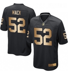 Youth Nike Oakland Raiders 52 Khalil Mack Elite BlackGold Team Color NFL Jersey Youth Nike Oakland Raiders 52 Khalil Mack Elite BlackGold Team Color NFL Jersey