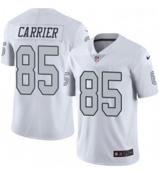 Youth Nike Oakland Raiders 85 Derek Carrier Limited White Rush Vapor Untouchable NFL Jersey Youth Nike Oakland Raiders 85 Derek Carrier Limited White Rush Vapor Untouchable NFL Jersey