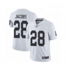 Youth Oakland Raiders 28 Josh Jacobs White Vapor Untouchable Limited Player Football Jersey Youth Oakland Raiders 28 Josh Jacobs White Vapor Untouchable Limited Player Football Jersey