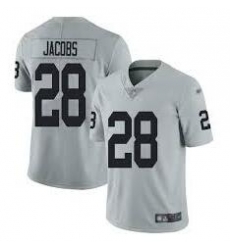 Youth Raiders 28 Josh Jacobs grey vapor limited Jersey Youth Raiders 28 Josh Jacobs grey vapor limited Jersey
