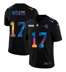 Los Angeles Rams 17 Robert Woods Men Nike Multi Color Black 2020 NFL Crucial Catch Vapor Untouchable Limited Jersey Los Angeles Rams 17 Robert Woods Men Nike Multi Color Black 2020 NFL Crucial Catch Vapor Untouchable Limited Jersey