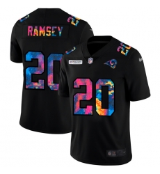 Los Angeles Rams 20 Jalen Los Angeles Ramsey Men Nike Multi Color Black 2020 NFL Crucial Catch Vapor Untouchable Limited Jersey Los Angeles Rams 20 Jalen Los Angeles Ramsey Men Nike Multi Color Black 2020 NFL Crucial Catch Vapor Untouchable Limited Jersey