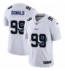 Los Angeles Rams 99 Aaron Donald White Men Nike Team Logo Dual Overlap Limited NFL Jersey Los Angeles Rams 99 Aaron Donald White Men Nike Team Logo Dual Overlap Limited NFL Jersey