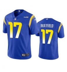 Men Los Angeles Rams 17 Baker Mayfield Royal Vapor Untouchable Limited Stitched Football Jersey Men Los Angeles Rams 17 Baker Mayfield Royal Vapor Untouchable Limited Stitched Football Jersey