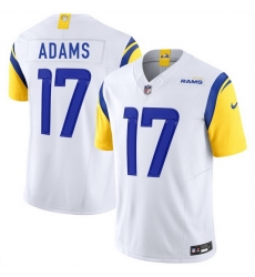 Men Los Angeles Rams 17 Davante Adams White 2024 F U S E Vapor Untouchable Stitched Football Jersey Men Los Angeles Rams 17 Davante Adams White 2024 F U S E Vapor Untouchable Stitched Football Jersey