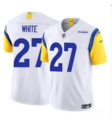 Men Los Angeles Rams 27 Tre'Davious White White 2024 F U S E Vapor Untouchable Stitched Football Jersey Men Los Angeles Rams 27 Tre'Davious White White 2024 F U S E Vapor Untouchable Stitched Football Jersey