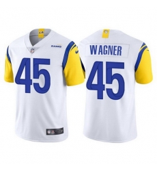 Men Los Angeles Rams 45 Bobby Wagner White Vapor Untouchable Limited Stitched Football jersey Men Los Angeles Rams 45 Bobby Wagner White Vapor Untouchable Limited Stitched Football jersey