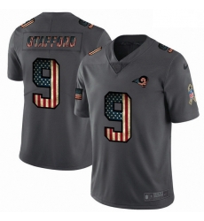 Men Los Angeles Rams 9 Matthew Stafford Nike 2018 Salute to Service Retro USA Flag Limited NFL Jersey Men Los Angeles Rams 9 Matthew Stafford Nike 2018 Salute to Service Retro USA Flag Limited NFL Jersey