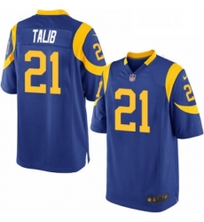 Men Nike Los Angeles Rams 21 Aqib Talib Game Royal Blue Alternate NFL Jersey Men Nike Los Angeles Rams 21 Aqib Talib Game Royal Blue Alternate NFL Jersey