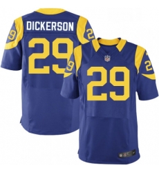 Men Nike Los Angeles Rams 29 Eric Dickerson Royal Blue Alternate Vapor Untouchable Elite Player NFL Jersey Men Nike Los Angeles Rams 29 Eric Dickerson Royal Blue Alternate Vapor Untouchable Elite Player NFL Jersey