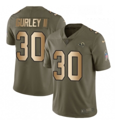 Men Nike Los Angeles Rams 30 Todd Gurley Limited OliveGold 2017 Salute to Service NFL Jersey Men Nike Los Angeles Rams 30 Todd Gurley Limited OliveGold 2017 Salute to Service NFL Jersey