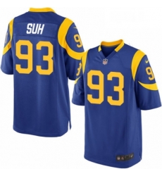 Men Nike Los Angeles Rams 93 Ndamukong Suh Game Royal Blue Alternate NFL Jersey Men Nike Los Angeles Rams 93 Ndamukong Suh Game Royal Blue Alternate NFL Jersey