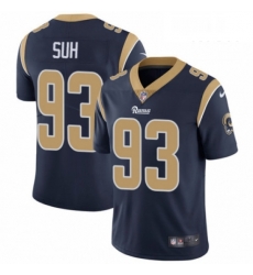 Men Nike Los Angeles Rams 93 Ndamukong Suh Navy Blue Team Color Vapor Untouchable Limited Player NFL Jersey Men Nike Los Angeles Rams 93 Ndamukong Suh Navy Blue Team Color Vapor Untouchable Limited Player NFL Jersey